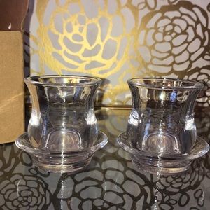 Clear Glass Votive candle holders